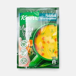 Суп Кнорр Чашка супа Рыбный по-скандинавски пл/уп 15г