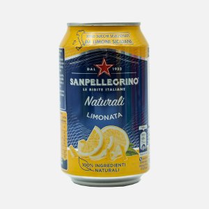 Напиток Санпеллегрино Натурали с соком лимона газ ж/б 0,33л