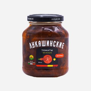 Томаты Лукашинские вяленые Алла Наполетана острые ст/б 250г