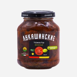 Томаты Лукашинские вяленые Алла Сицилиана с олив масл с/б 250г