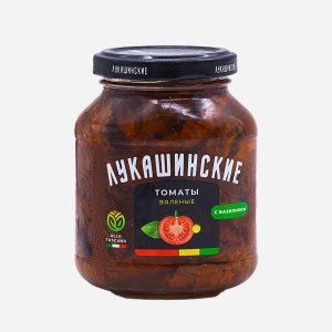 Томаты Лукашинские вяленые Алла Тоскана с базиликом ст/б 250г