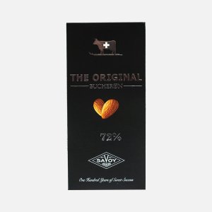 Шоколад Бушерон Ориджинал горький с миндалем 90г