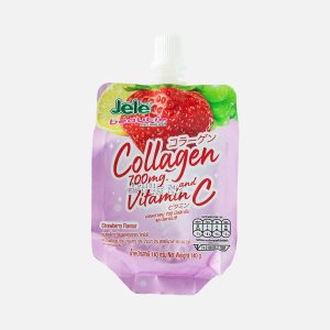 Желе Джеле Бьюти cо вкусом клубники c коллагеном/витамином С 140г