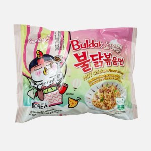 Лапша Самянг со вкусом жгучей куриц курицы карбонара острый вкус 140г