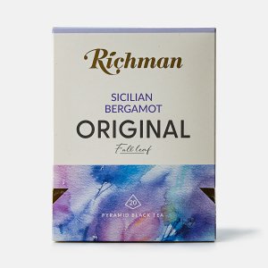 Чай Ричман Ориджинал Сицилийский бергамот черный 20пак*2г к/к 40г