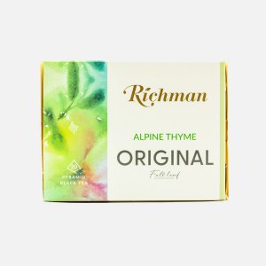 Чай Ричман Ориджинал Альпийский чабрец черный 20пак*2г к/к 40г