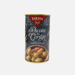 Оливки Сараса Ла Ресета дельКортихо зеленые с косточкой 370мл