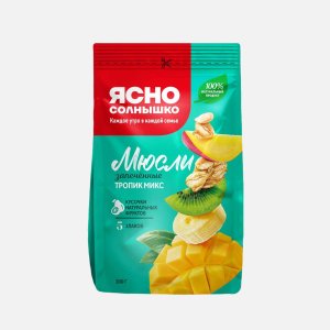 Мюсли Ясно солнышко Тропик Микс запеченные 300г