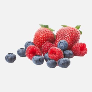 МЛ Ягода свежая микс 2кг (Клубника 1кг+Голубика 0,5кг+Малина 0,5кг)