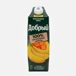 Напиток Добрый Банановый микс сокосодержащий т/п 1л