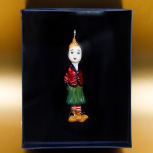 Фигурка Гусь Хрустальный Буратино 12х9х2см стекло 4942Н00