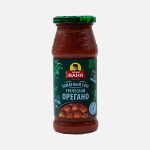 Соус Дядя Ваня Греческий орегано томатный ст/б 350г