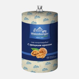Сыр Ольденбургер с грецким орехом 45% вес