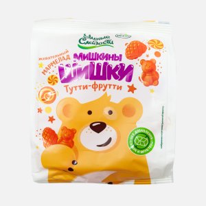 Мармелад Умные сладости Мишкины шишки вкус тутти-фрутти жевательный 150г