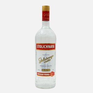 Водка Столичная 40% ст/б 1л 