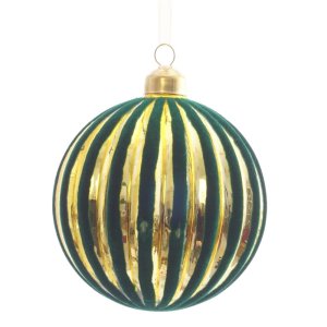 Украшение елочное Шар L11 W11 H12см стекло