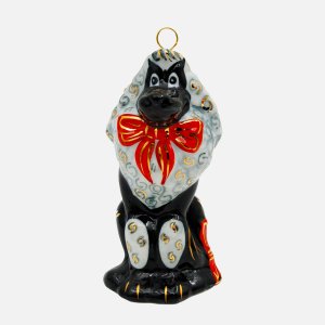 Украшение елочн Лефортовский фарфор Артемон фарфор 5х5х10см