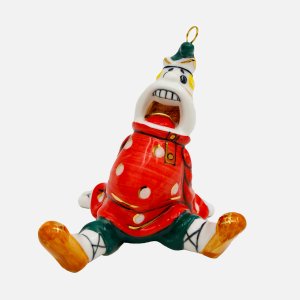 Украшение елочн Лефортовский фарфор Двое из ларца фарфор 8х8,7х9см