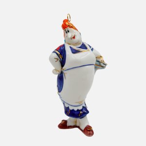 Украшение елочн Лефортовский фарфор Фрекен Бок фарфор 5х7х12,5см