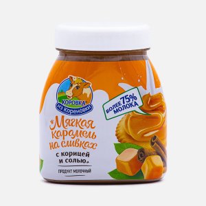 Паста Коровка из Кореновки Мягкая карамель на сливках 19% 340г