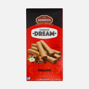 Трубочки Дермисис вафельные с шоколадно-ореховой начинкой 92г