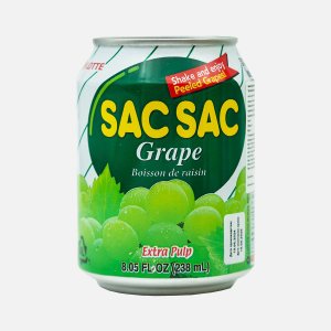 Напиток Лотте Шэк Шэк Виноград ж/б 238мл