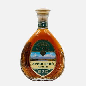 Коньяк Аракс Армянский КВ 7 лет марочный выдержанный 40% ст/б 0,5л