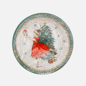 Набор НД Плей тарелок Щелкунчик-1 d230мм 6шт бум 24х20х0,5см 314045