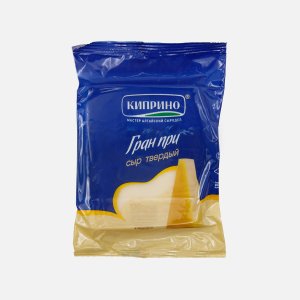 Сыр Киприно Гран при твердый 50% пл/уп 150г
