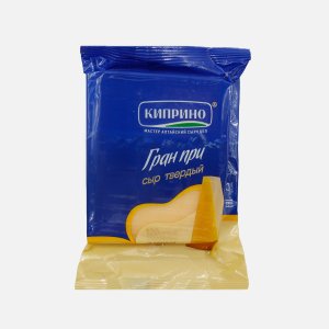 Сыр Киприно Гран при твердый 50% пл/уп 150г