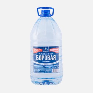 Вода Боровая питьевая мягкая негазированная пэт 5л
