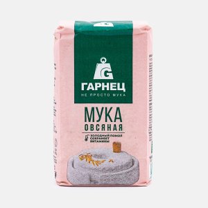 Мука Гарнец овсяная бум/пак 400г