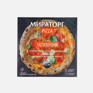 Пицца Мираторг Пепперони к/к 350г
