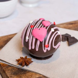 Бомбочка шоколадная с маршмеллоу и какао 80г