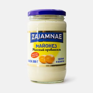 Майонез Заджамнае Провансаль минский 50% ст/б 350мл