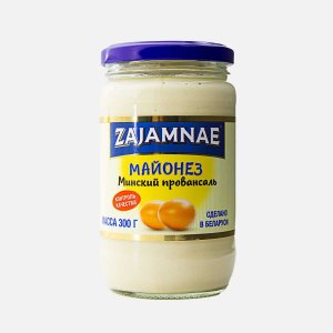 Майонез Заджамнае Провансаль минский 50% ст/б 350мл