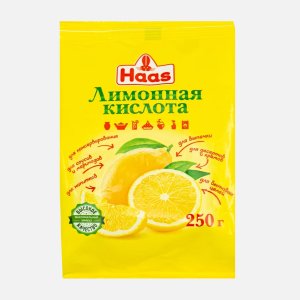 Лимонная кислота Хаас 250г 