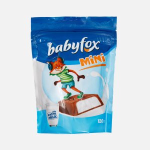 Конфеты Бэбифокс c молочной начинкой 120г