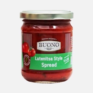 Пате Буоно Лютеница из красного жареного перца/томатов ст/б 212мл
