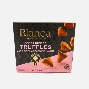 Конфеты Бьянка Трюфели со вкусом шампанского к/к 150г