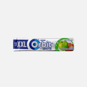 Жевательная резинка Орбит Вайт XXL Сочное яблоко 20г