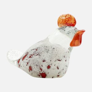 Фигурка Эвис Курочка-2 декор микс гутная работа 10см стекло