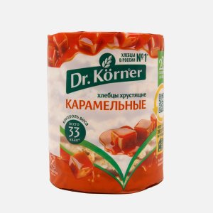 Хлебцы Др Корнер Кукурузно-рисовые карамельные 90г