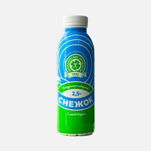 Напиток к/м Толмачевские продукты Снежок 2.5% пл/б 400г