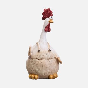 Фигурка Лефард Петух 6,5х4,5х13см фарфор 146-2175