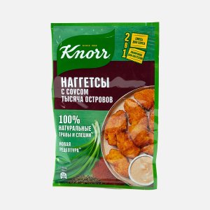Смесь Кнорр На второе Наггетсы с соусом Тысяча островов 49г
