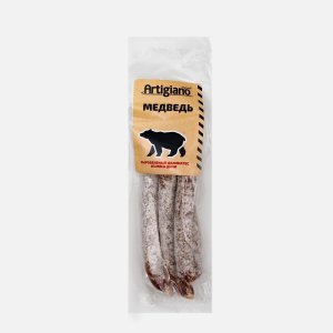 Колбаски Сегрети д’Артижиано из медведя с/в 80г
