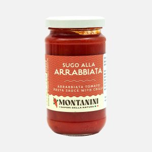 Соус Монтанини для пасты Аррабьята с чесноком и перцем чили 190г