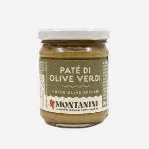 Паштет Монтанини из зеленых оливок 190г