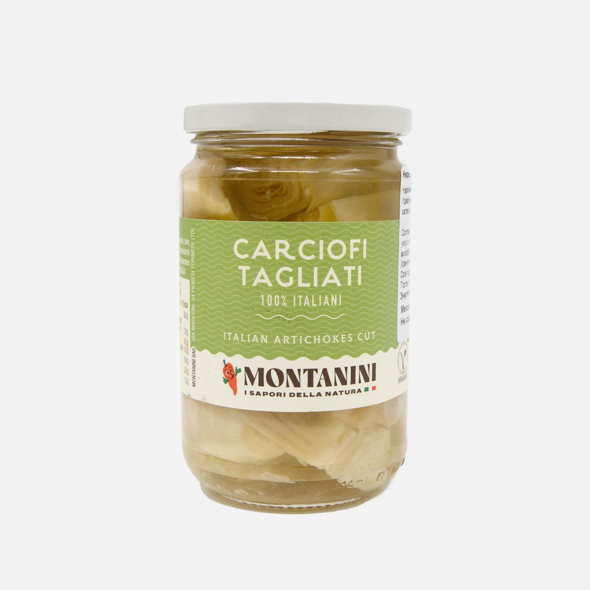 Артишоки Монтанини нарезанные в масле 280г Артишоки Монтанини нарезанные в масле 280г